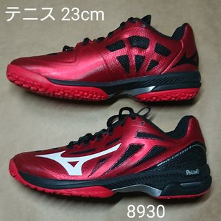 MIZUNO - テニス 23cm ミズノ ウェーブエクシード 4 WIDE OCの通販 by