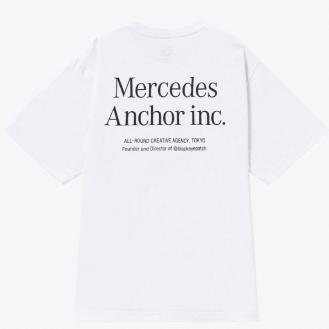 Mercedes anchor inc. ポケットTシャツ 白　L