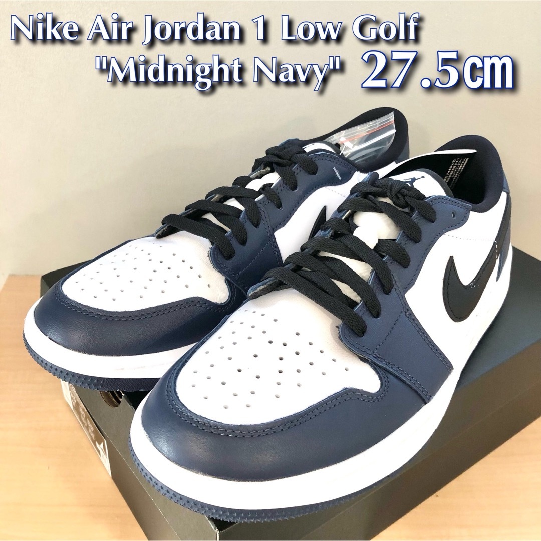 NIKE AIR JORDAN 1 LOW GOLF MIDNIGHT NAVY