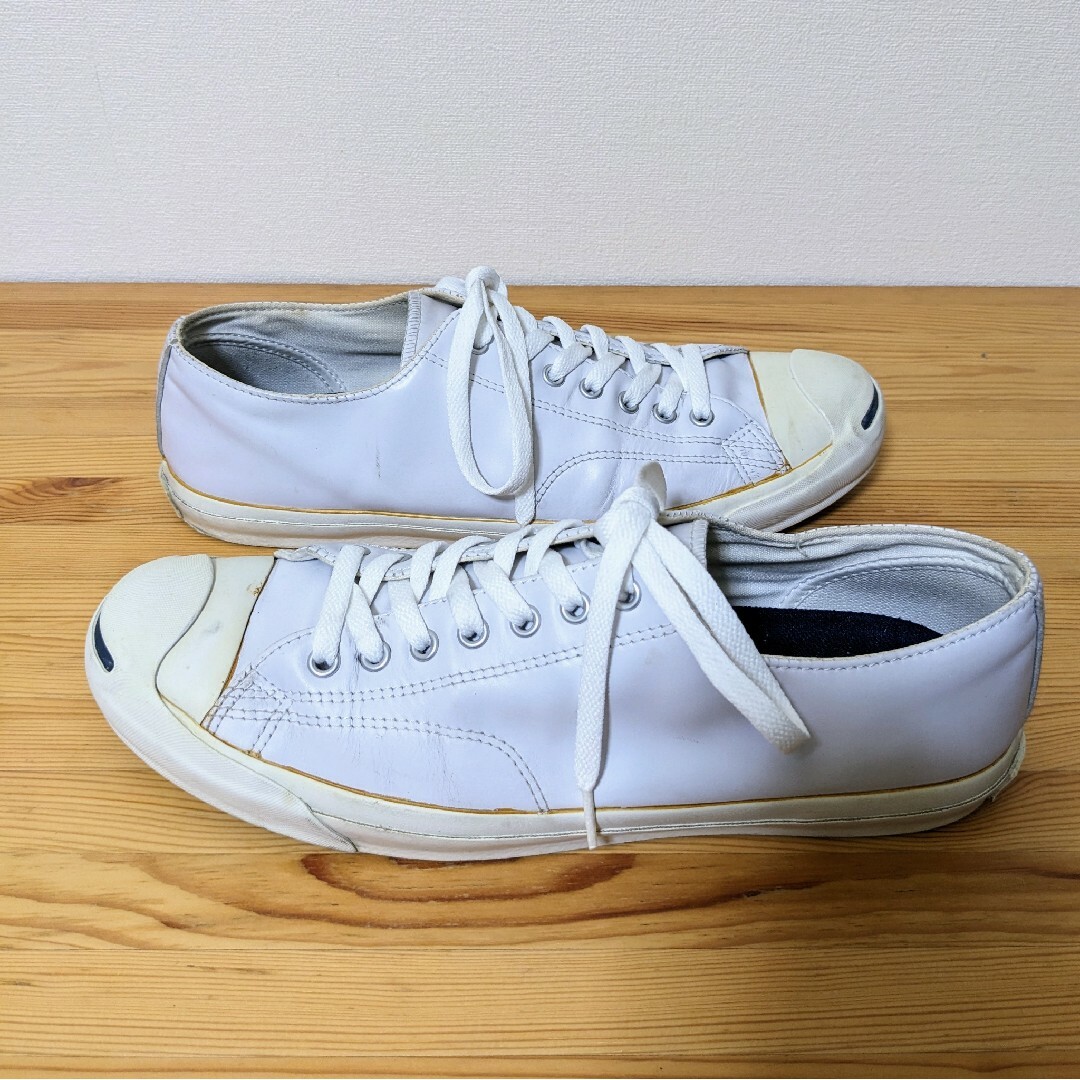 CONVERSE(コンバース)のCONVERSE コンバース ジャックパーセル レザー US12(30cm) メンズの靴/シューズ(スニーカー)の商品写真