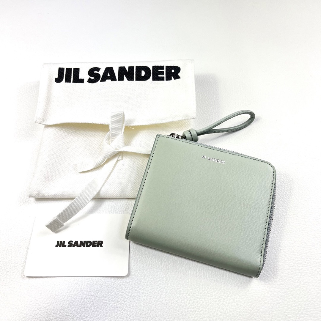 美品】JIL SANDER ポケットウォレット 折り財布 レザー 現行品