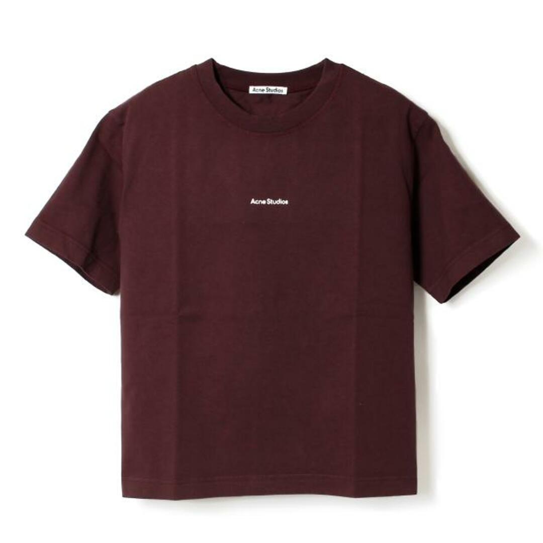 Acne Studios(アクネストゥディオズ)の【新品未使用】 Acne Studios アクネ ストゥディオズ Tシャツ 半袖 カットソー ロゴ クルーネック FN-WN-TSHI000196 AL0135 【XS/AUBERGINE PURPLE】 レディースのトップス(Tシャツ(半袖/袖なし))の商品写真