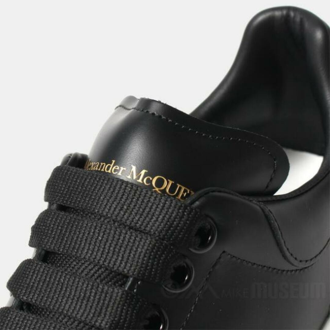 【新品未使用】 ALEXANDER McQUEEN アレキサンダー マックイーン OVERSIZED SNEAKER オーバーサイズドスニーカー シューズ レザー 553680WHGP5 【42H（約28.5cm）/BLACK/WHITE】