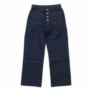 【新品未使用】 APC A.P.C. アーペーセー デニム ボタンフライ Womens jean gloria コットン インディゴ COEFPF09136 【28 inch/IAL INDIGO DELAVE】