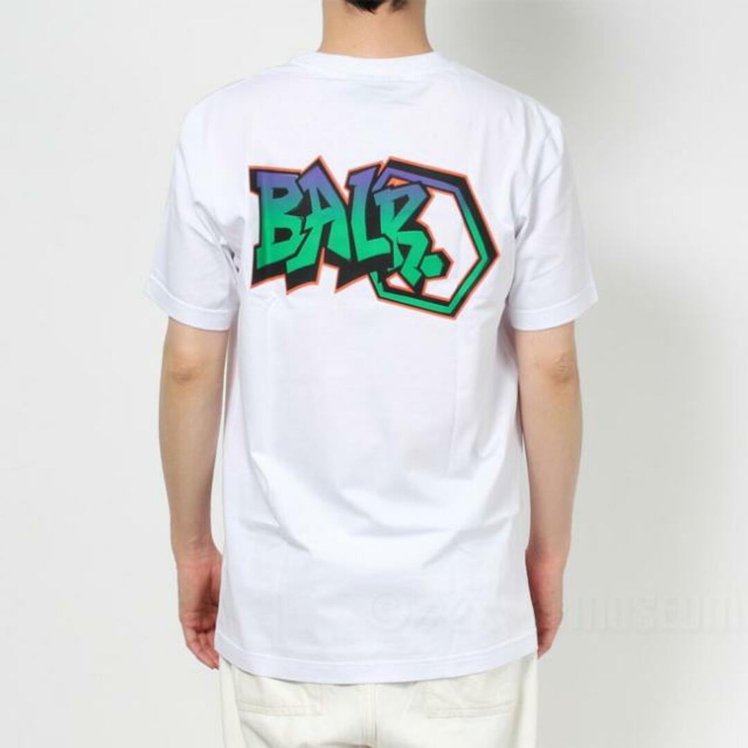 【新品未使用】 BALR. ボーラー OLAF STRAIGHT GRAFFITI T-SHIRT Tシャツ 半袖 カットソー コットン  B11121170 【Mサイズ/JET BLACK】