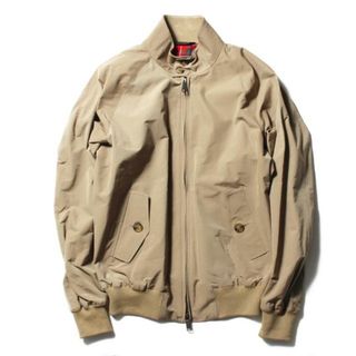 BARACUTA BLUELINE バラクータ スウィングトップ プリント ジャケット 38 黄色系 メンズ 【R221111】