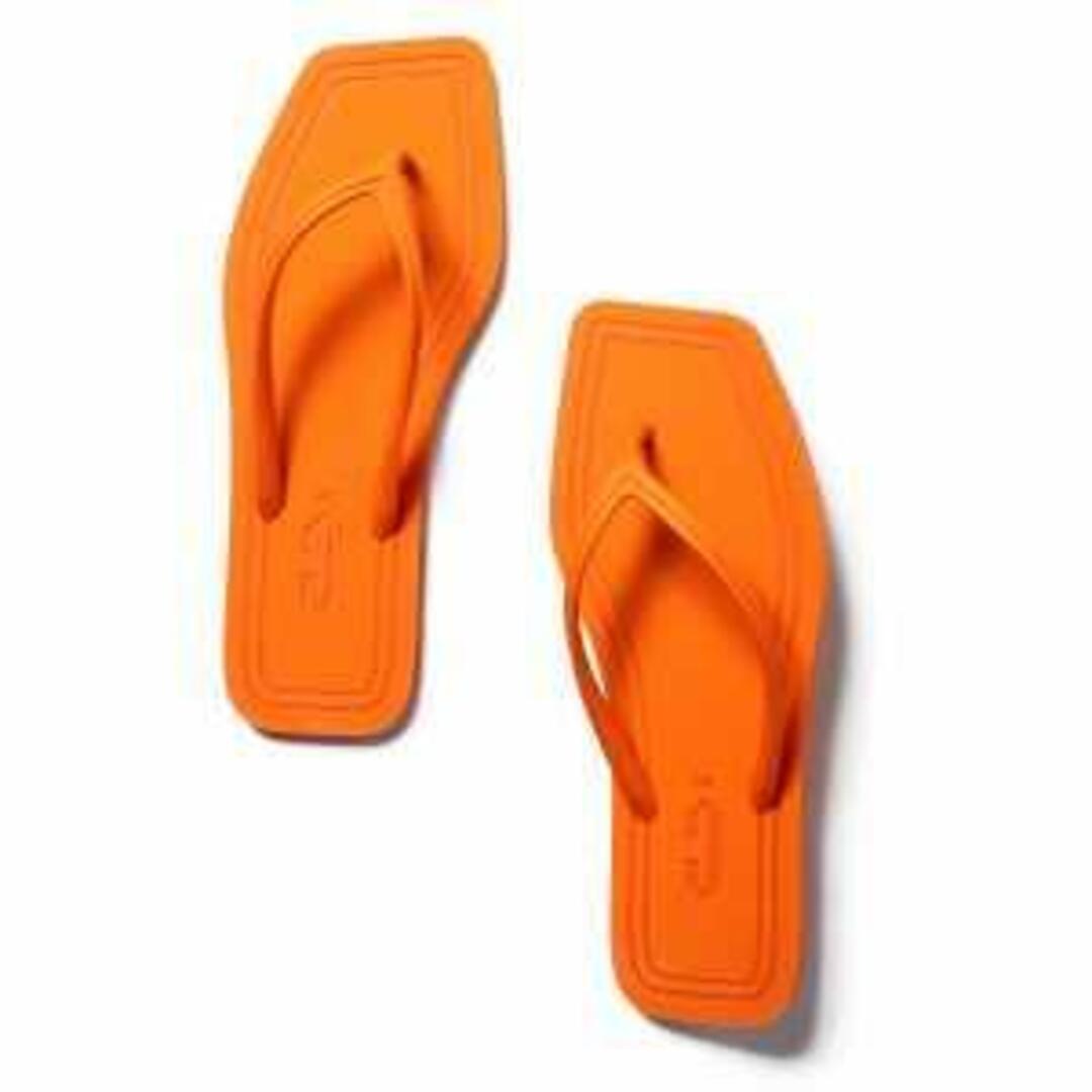 【新品未使用】 カルロッタレイ CARLOTHA RAY サンダル THONG FLIP FLOP 天然ゴム CT36004AG 【35/36(22.5?23.5cm)/ORANGE】 レディースの靴/シューズ(ビーチサンダル)の商品写真