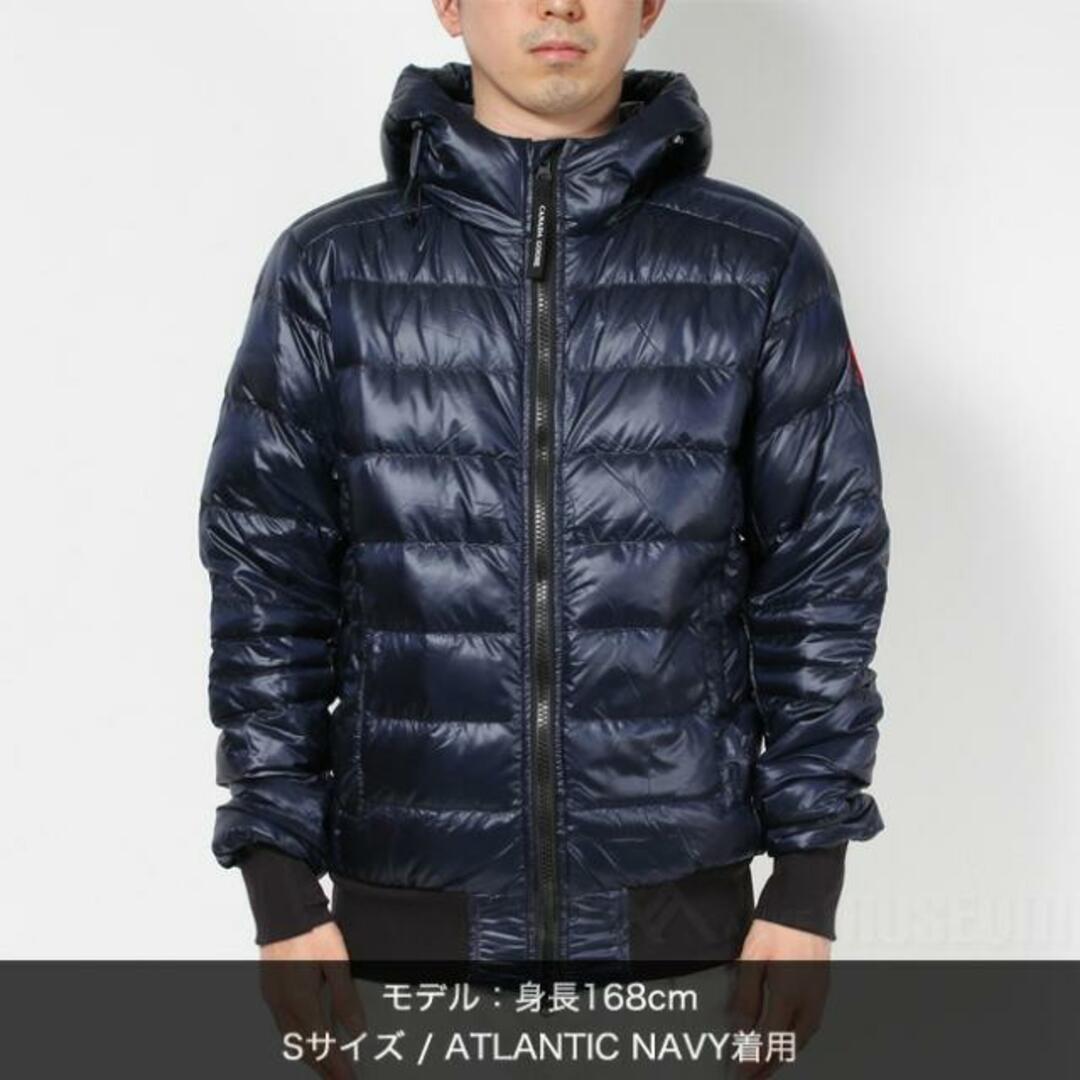 CANADA GOOSE(カナダグース)の【新品未使用】 CANADA GOOSE カナダグース CROFTON BOMBER クロフトン ボンバー ダウンジャケット 2251M 【XLサイズ/ATLANTIC NAVY】 メンズのジャケット/アウター(ダッフルコート)の商品写真