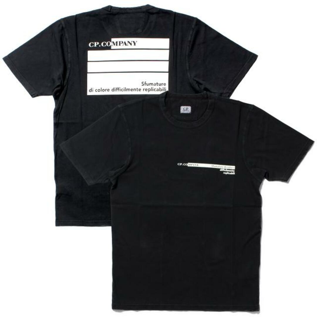 【新品未使用】 シーピーカンパニー C.P.COMPANY コットン Tシャツ T-SHIRT 半袖 10CMTS294A005697O 【Sサイズ/BLACK】