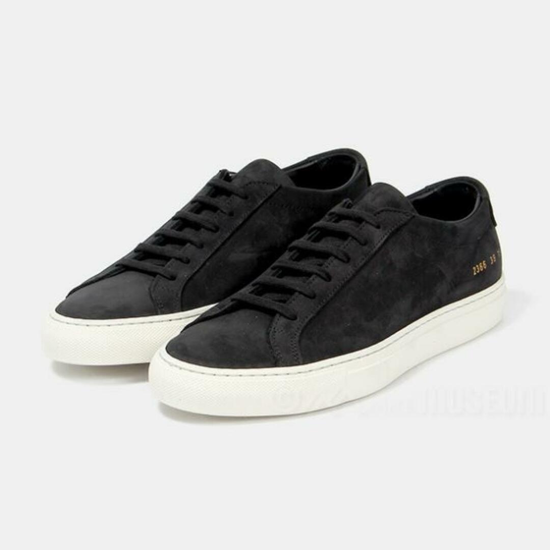 【新品未使用】 COMMON PROJECTS コモンプロジェクト スニーカー 靴 ORIGINAL ACHILLES LOW IN NUBUCK 2366 【41（約26.0cm）/BLACK】