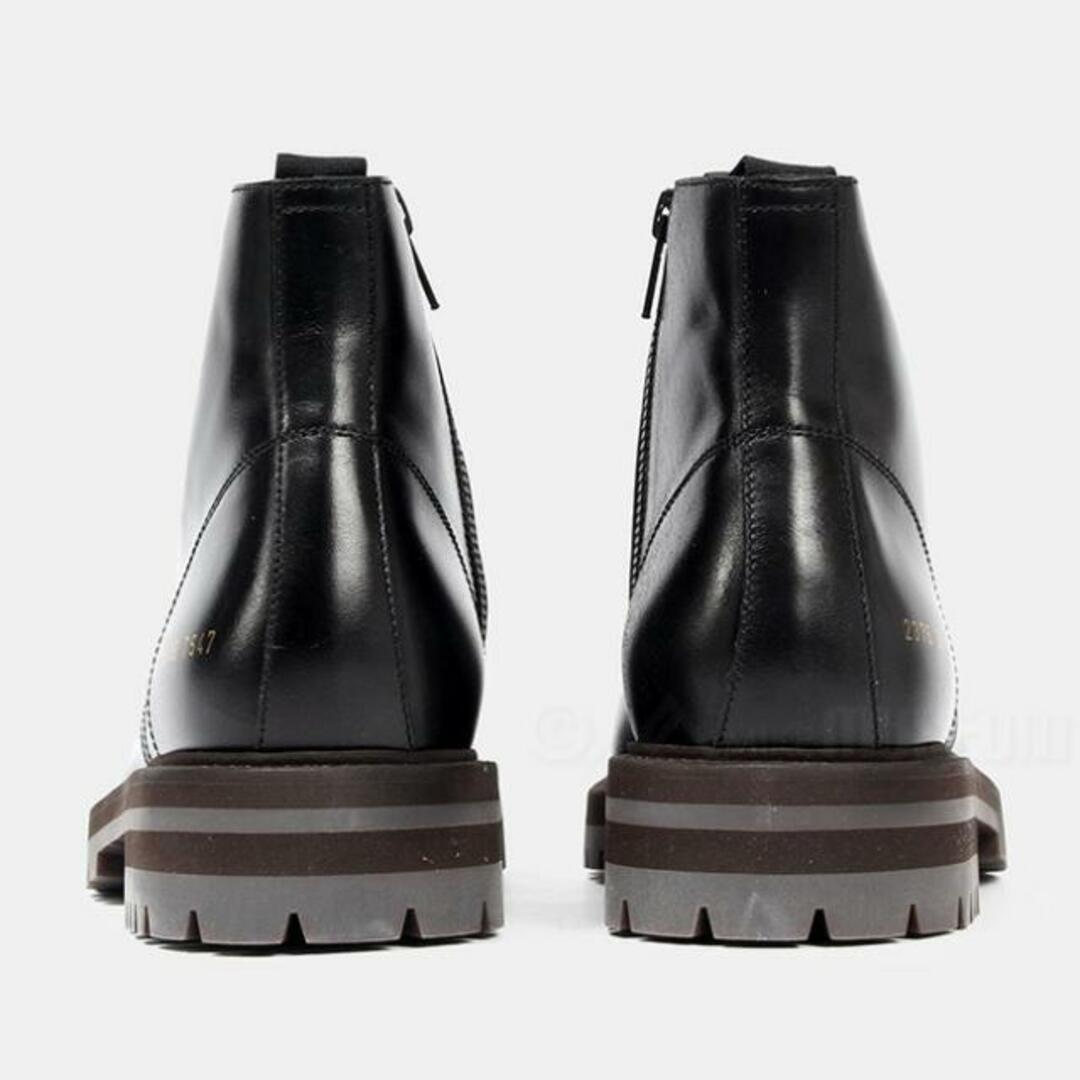 【新品未使用】 COMMON PROJECTS コモンプロジェクト コンバットブーツ レザーシューズ COMBAT BOOTS 2376 【39（約24.0cm）/BLACK】