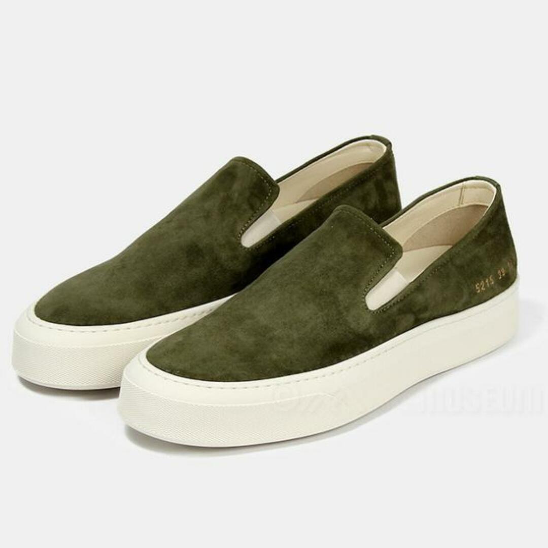 並行輸入品【新品未使用】 COMMON PROJECTS コモンプロジェクト スニーカー 靴 スリッポン SLIP ON IN SUEDE 5215 【42（約27.0cm）/GREEN】