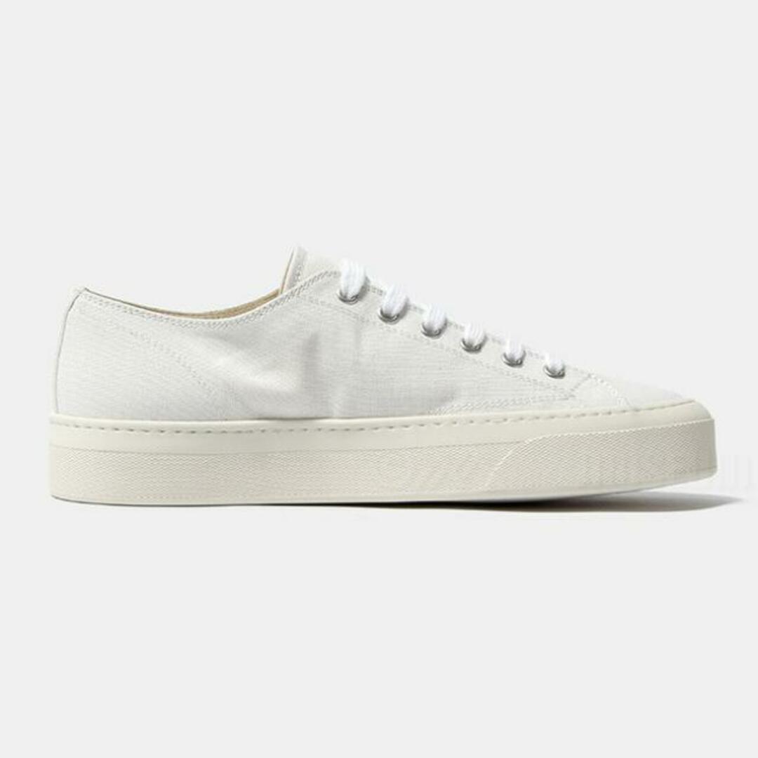 【新品未使用】 COMMON PROJECTS コモンプロジェクト スニーカー 靴 TOURNAMENT LOW CLASSIC IN CANVAS 日本未上陸 海外限定 5219 【39（約24.0cm）/WHITE】cm394041424344