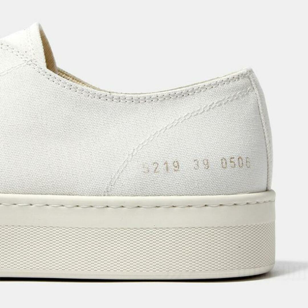 【新品未使用】 COMMON PROJECTS コモンプロジェクト スニーカー 靴 TOURNAMENT LOW CLASSIC IN CANVAS 日本未上陸 海外限定 5219 【39（約24.0cm）/BLACK】