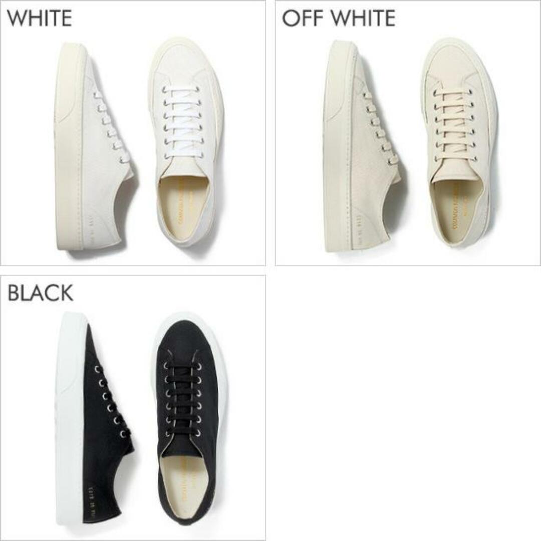 【新品未使用】 COMMON PROJECTS コモンプロジェクト スニーカー 靴 TOURNAMENT LOW CLASSIC IN CANVAS 日本未上陸 海外限定 5219 【39（約24.0cm）/BLACK】