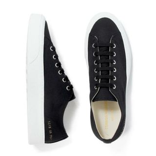 【新品未使用】 COMMON PROJECTS コモンプロジェクト スニーカー 靴 FOUR HOLE IN SUEDE 日本未上陸 海外限定 5216 【42（約27.0cm）/BLACK】