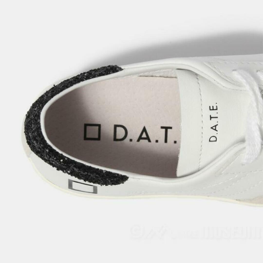 【新品未使用】 D.A.T.E. デイト スニーカー HILL LOW CALF ヒルローカーフ シューズ 靴 W381HLCAWB 【サイズ40：26cm/WHITE-BLACK】