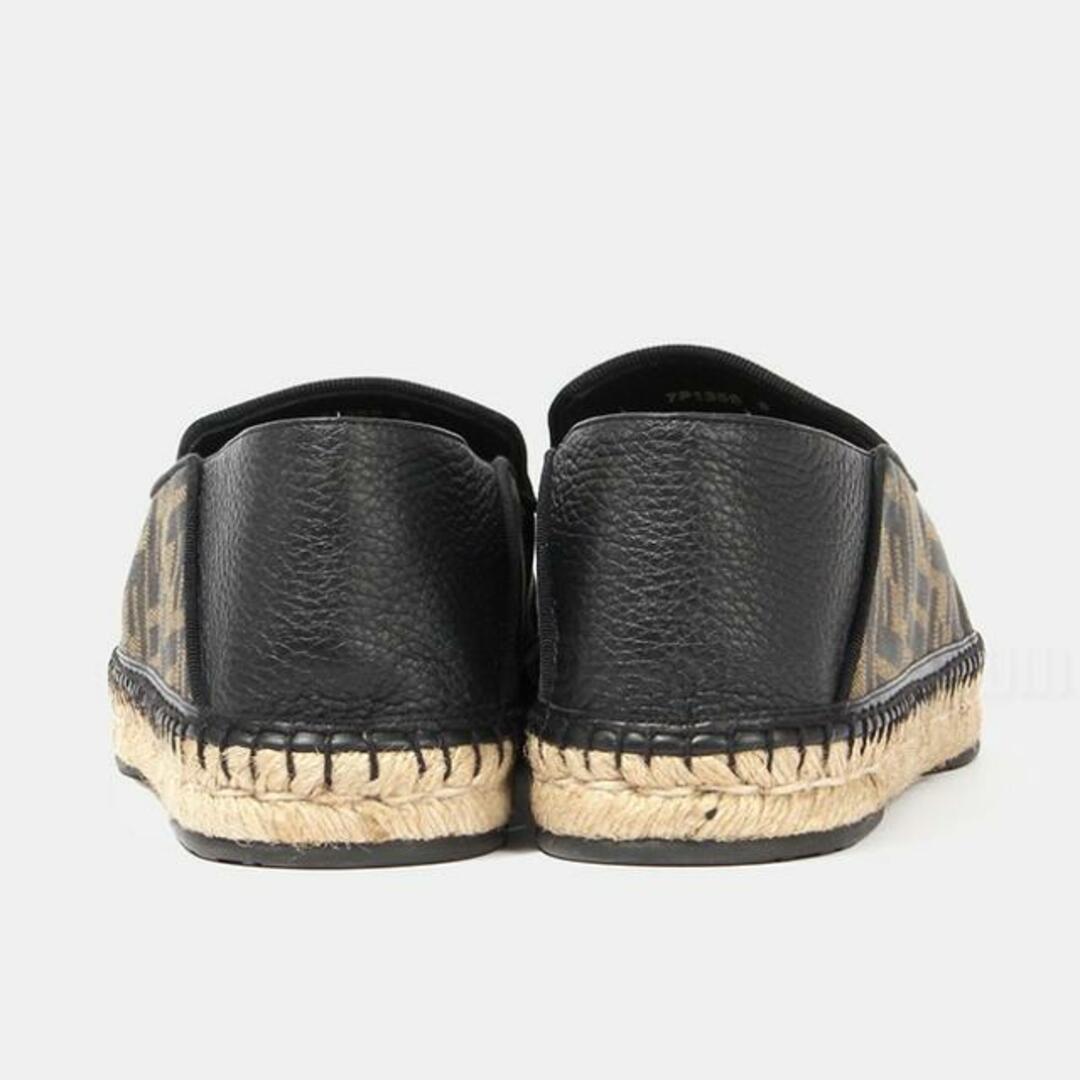 FENDI(フェンディ)の【新品未使用】 FENDI フェンディ Embroidered fabric espadrilles エスパドリーユ シューズ 靴 7P1359AAWB 【8：約27cm/TABACCO】 メンズの靴/シューズ(スリッポン/モカシン)の商品写真