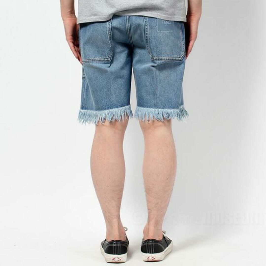 FENDI(フェンディ)の【新品未使用】 FENDI フェンディ Bermudas バミューダパンツ デニム ハーフパンツ Denim shorts FLP307AN4W 【サイズ30/DARK BLUE】 メンズのパンツ(ワークパンツ/カーゴパンツ)の商品写真