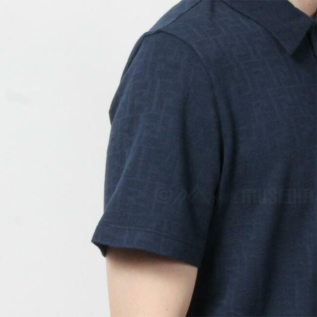 FENDI(フェンディ)の【新品未使用】 FENDI フェンディ 半袖 ネイビー ポロシャツ FY0985AN1T 【Mサイズ/NAVY】 メンズのトップス(ポロシャツ)の商品写真