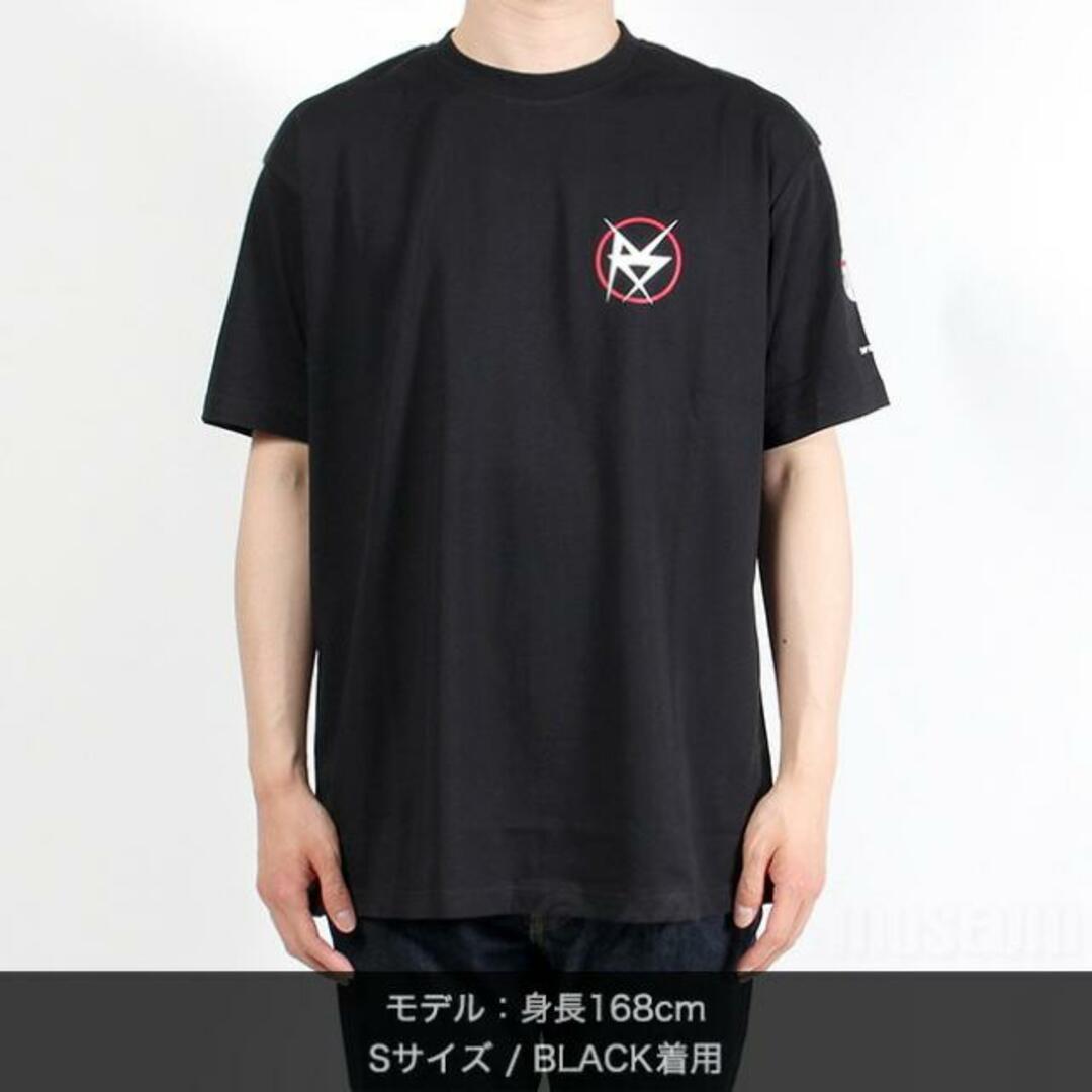 【新品未使用】 FRED PERRY×RAF SIMONS フレッドペリー＆ラフシモンズ Tシャツ Raf Simons Printed  T-Shirt ラフシモンズプリンテッドTシャツ 半袖 コットン SM4207 【Lサイズ/BLACK】