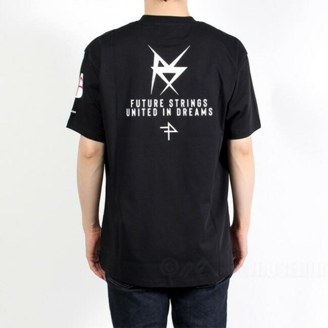 【新品未使用】 FRED PERRY×RAF SIMONS フレッドペリー＆ラフシモンズ Tシャツ Raf Simons Printed T-Shirt ラフシモンズプリンテッドTシャツ 半袖 コットン SM4207 【Mサイズ/BLACK】