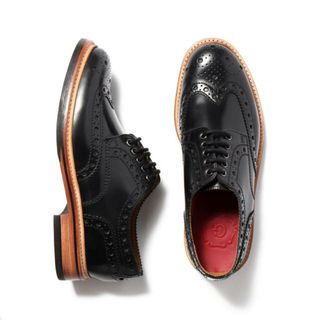 【新品未使用】 GRENSON グレンソン 革靴 レザーシューズ 紳士靴 ビジネスシューズ CAMDEN プレーントゥ 113880 【8：約26.5cm/BLACK BOOKBINDER】