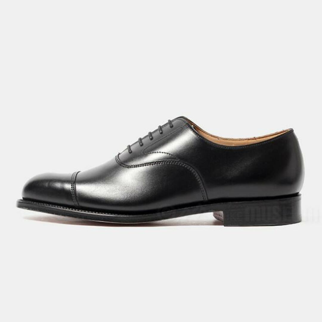 【新品未使用】 GRENSON グレンソン 革靴 レザーシューズ 紳士靴 ビジネスシューズ CAMBRIDGE ストレートチップ 113864 【7H：約26cm/BLACK CALF】