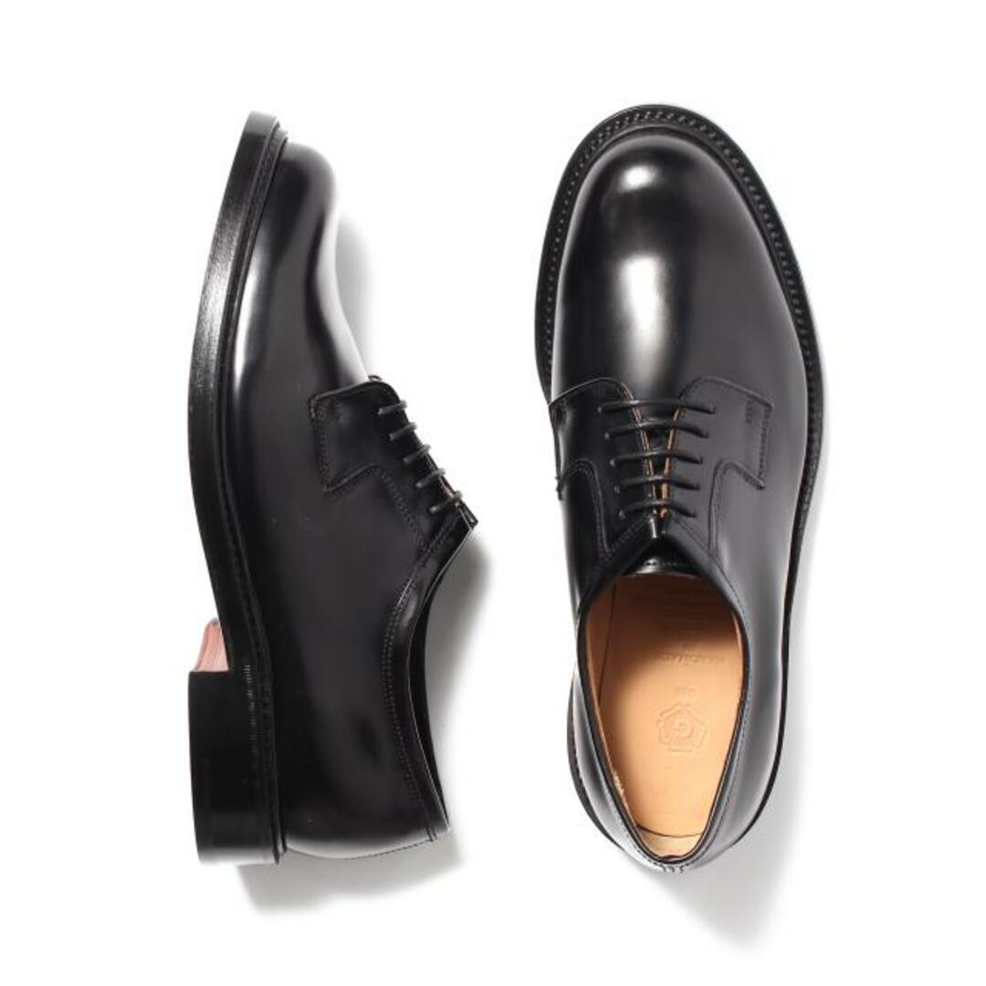サイズ単位【新品未使用】 GRENSON グレンソン 革靴 レザーシューズ 紳士靴 ビジネスシューズ CAMDEN プレーントゥ 113880 【7H：約26cm/BLACK BOOKBINDER】