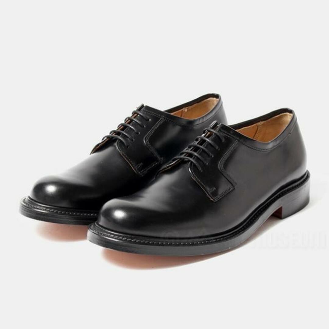 【新品未使用】 GRENSON グレンソン 革靴 レザーシューズ 紳士靴 ビジネスシューズ CAMDEN プレーントゥ 113880 【8：約26.5cm/BLACK BOOKBINDER】