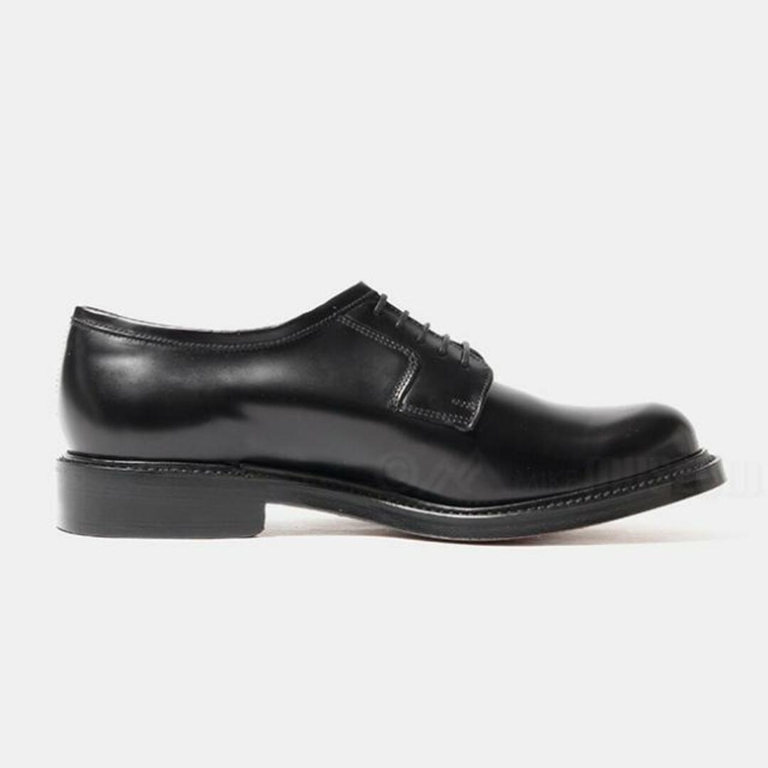 【新品未使用】 GRENSON グレンソン 革靴 レザーシューズ 紳士靴 ビジネスシューズ CAMDEN プレーントゥ 113880 【8H：約27cm/BLACK BOOKBINDER】
