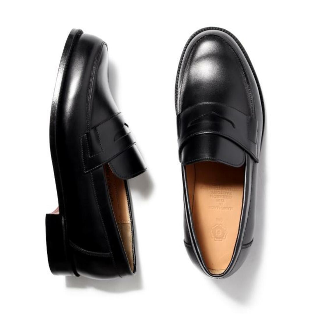 【新品未使用】 GRENSON グレンソン ローファー 革靴 レザーシューズ 紳士靴 ビジネスシューズ EPSOM 113891 【8：約26.5cm/BLACK CALF】約2557H