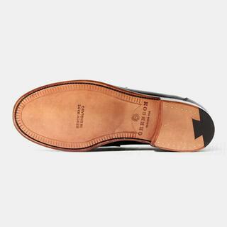 【新品未使用】 GRENSON グレンソン ローファー 革靴 レザーシューズ 紳士靴 ビジネスシューズ EPSOM 113891 【9H：約28cm/BLACK CALF】