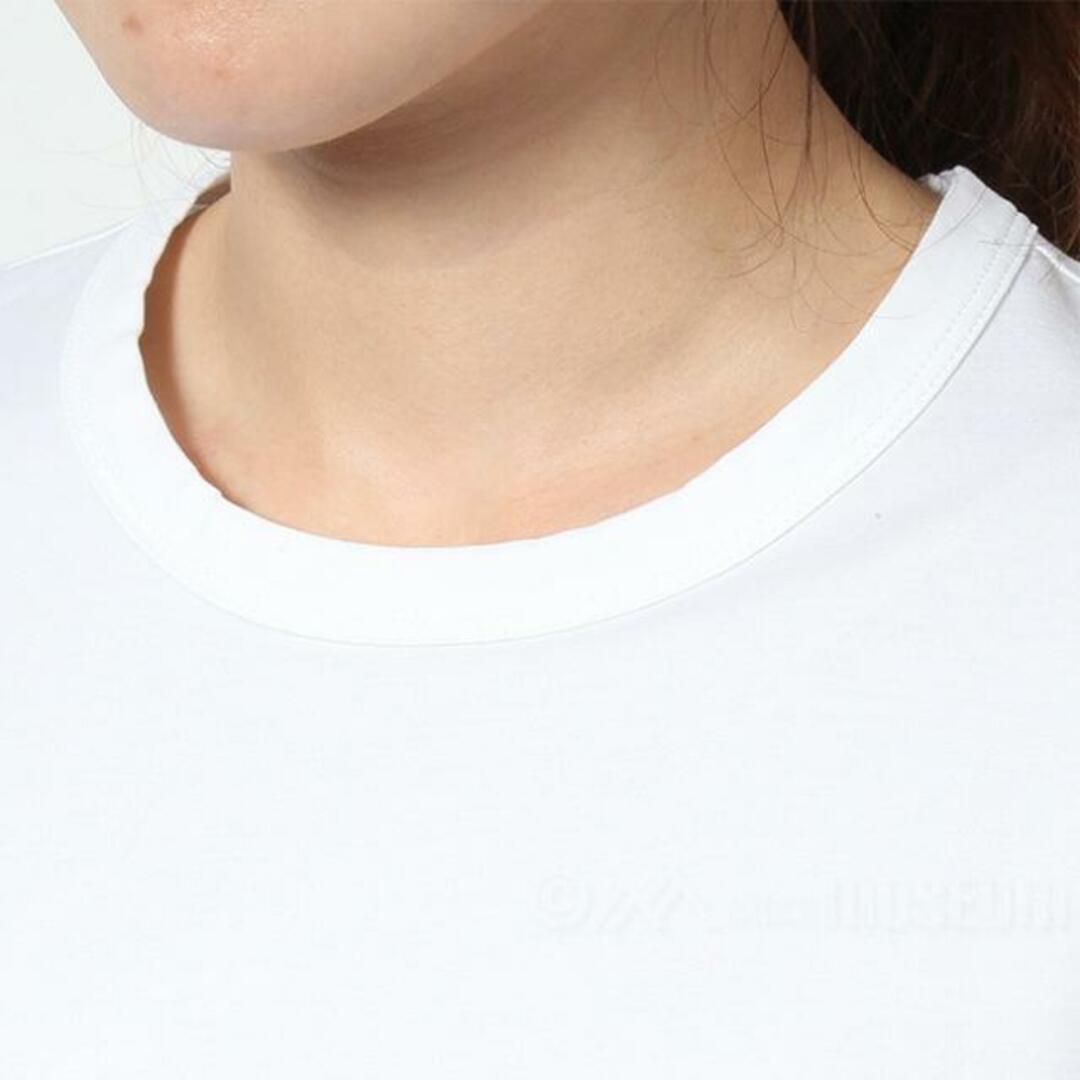 【新品未使用】 HERNO ヘルノ Tシャツ BUBBLE スカーフ SUPERFINE COTTO JG000189D52003 【サイズ38/WHITE】