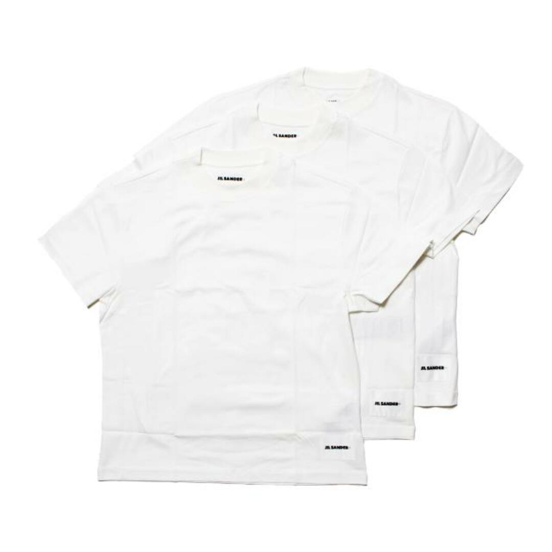 【新品未使用】 JIL SANDER ジルサンダー 3-Pack T-Shirt Set Tシャツ 3枚セット 半袖 J40GC0001J45048 【Sサイズ/WHITE】