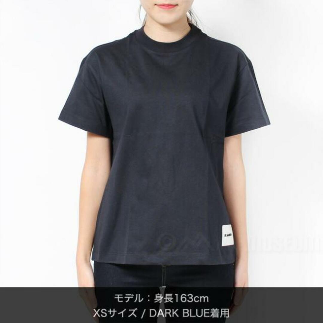 Jil Sander(ジルサンダー)の【新品未使用】 JIL SANDER ジルサンダー 3-Pack T-Shirt Set Tシャツ 3枚セット 半袖 J40GC0001J45048 【Sサイズ/WHITE】 レディースのトップス(Tシャツ(半袖/袖なし))の商品写真