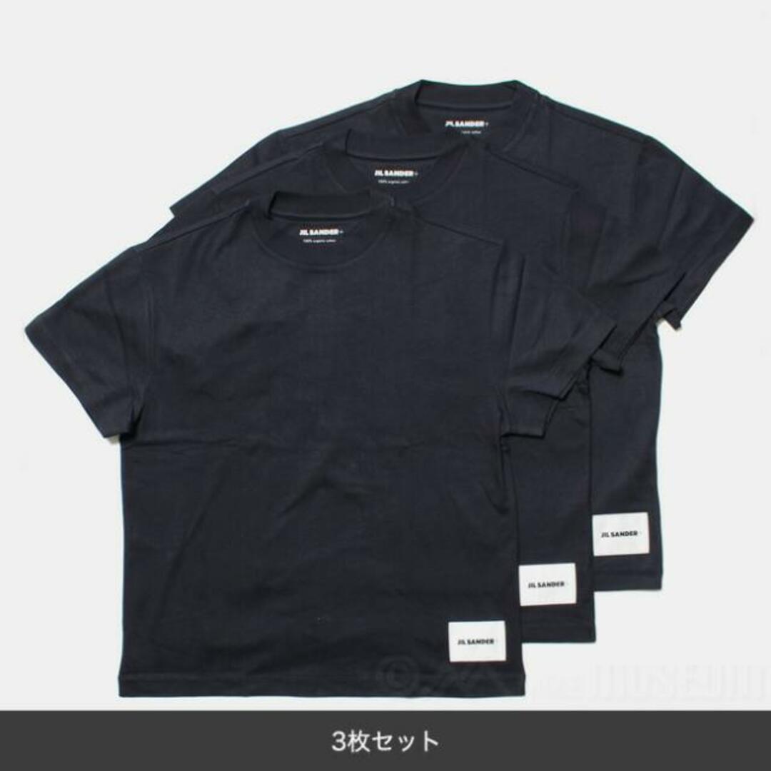 【新品未使用】 JIL SANDER ジルサンダー 3-Pack T-Shirt Set Tシャツ 3枚セット 半袖 J40GC0001J45048 【Sサイズ/DARK BLUE】