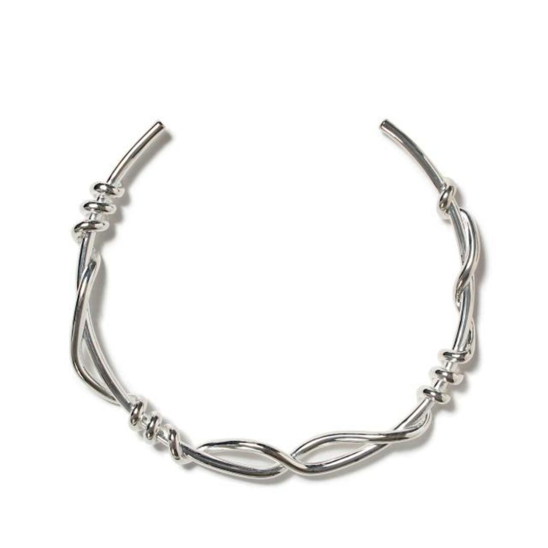 Jil Sander(ジルサンダー)の【新品未使用】 JIL SANDER ジルサンダー Necklace ネックレス 真鍮 J11UU0016J12003 【Sサイズ/SILVER】 レディースのアクセサリー(ネックレス)の商品写真