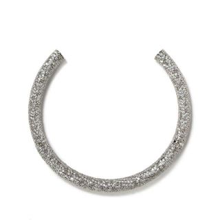 ジルサンダー(Jil Sander)の【新品未使用】 JIL SANDER ジルサンダー Necklace ネックレス ブラス J11UU0022J12021 【Sサイズ/PALLADIUM+CRYSTAL】(ネックレス)