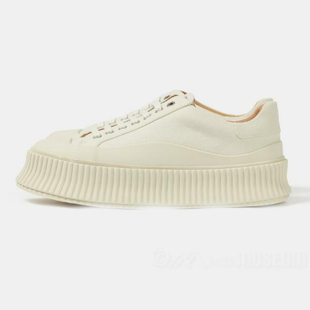 Jil Sander(ジルサンダー)の【新品未使用】 JIL SANDER ジルサンダー Sneakers スニーカー シューズ レザー J15WS0002P2965 【37：23.5cm/CLOUD】 レディースの靴/シューズ(スニーカー)の商品写真