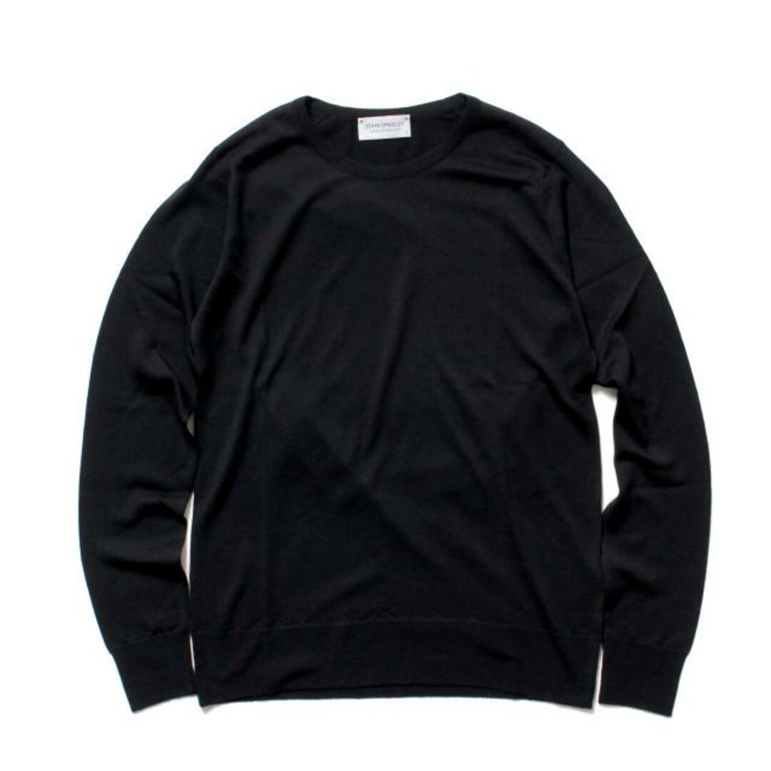 【新品未使用】 JOHN SMEDLEY ジョンスメドレー ニット セーター ウール BELINDA 【Sサイズ/BLACK】