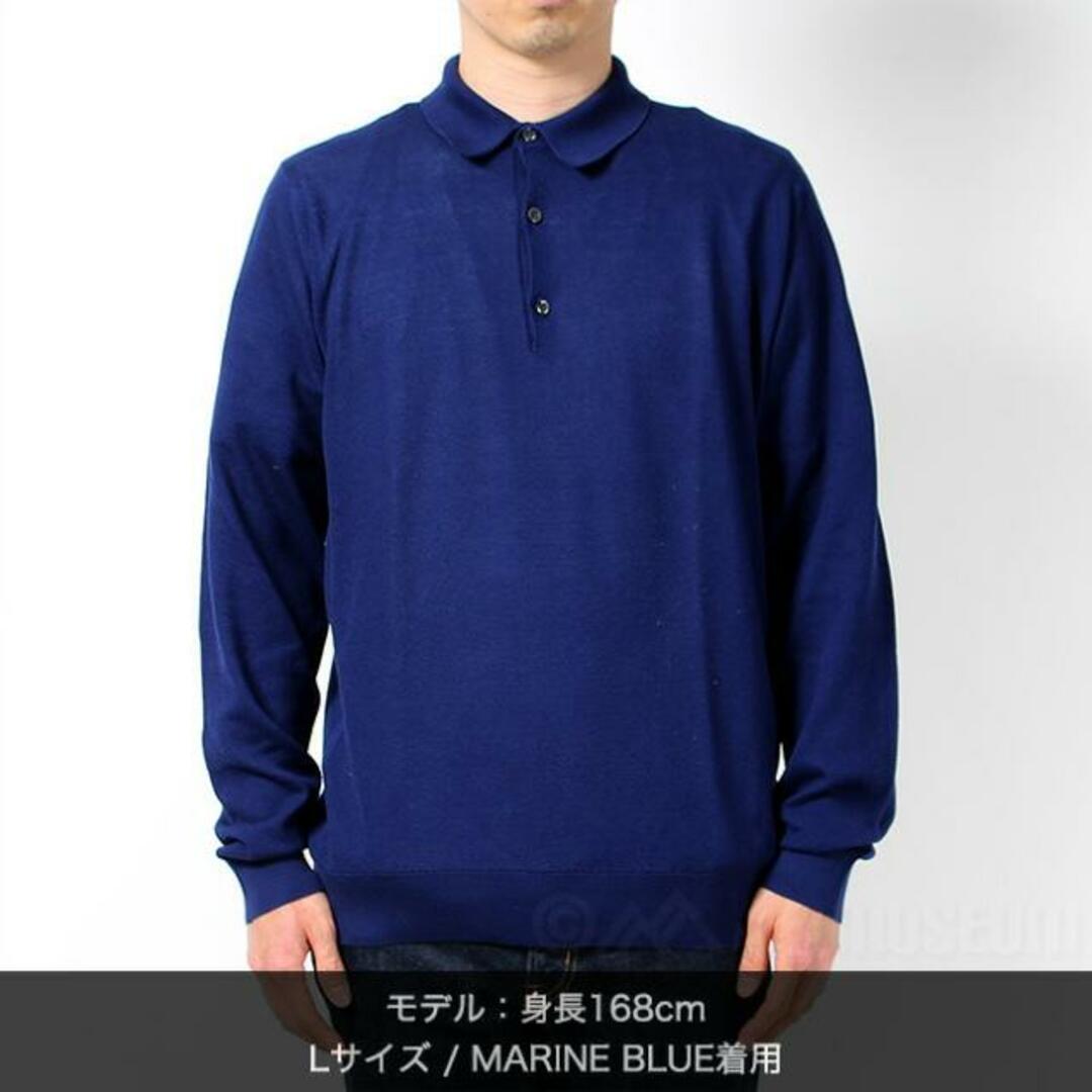 新品未使用】 JOHN SMEDLEY ジョンスメドレー ELSTON 長袖 ニット