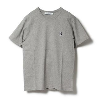 メゾンキツネ(MAISON KITSUNE')の【新品未使用】 MAISON KITSUNE メゾンキツネ GREY FOX HEAD PATCH CLASSIC TEE-SHIRT Tシャツ カットソー 半袖 GM00118KJ0008 【XSサイズ/GREY MELANGE】(Tシャツ/カットソー(半袖/袖なし))