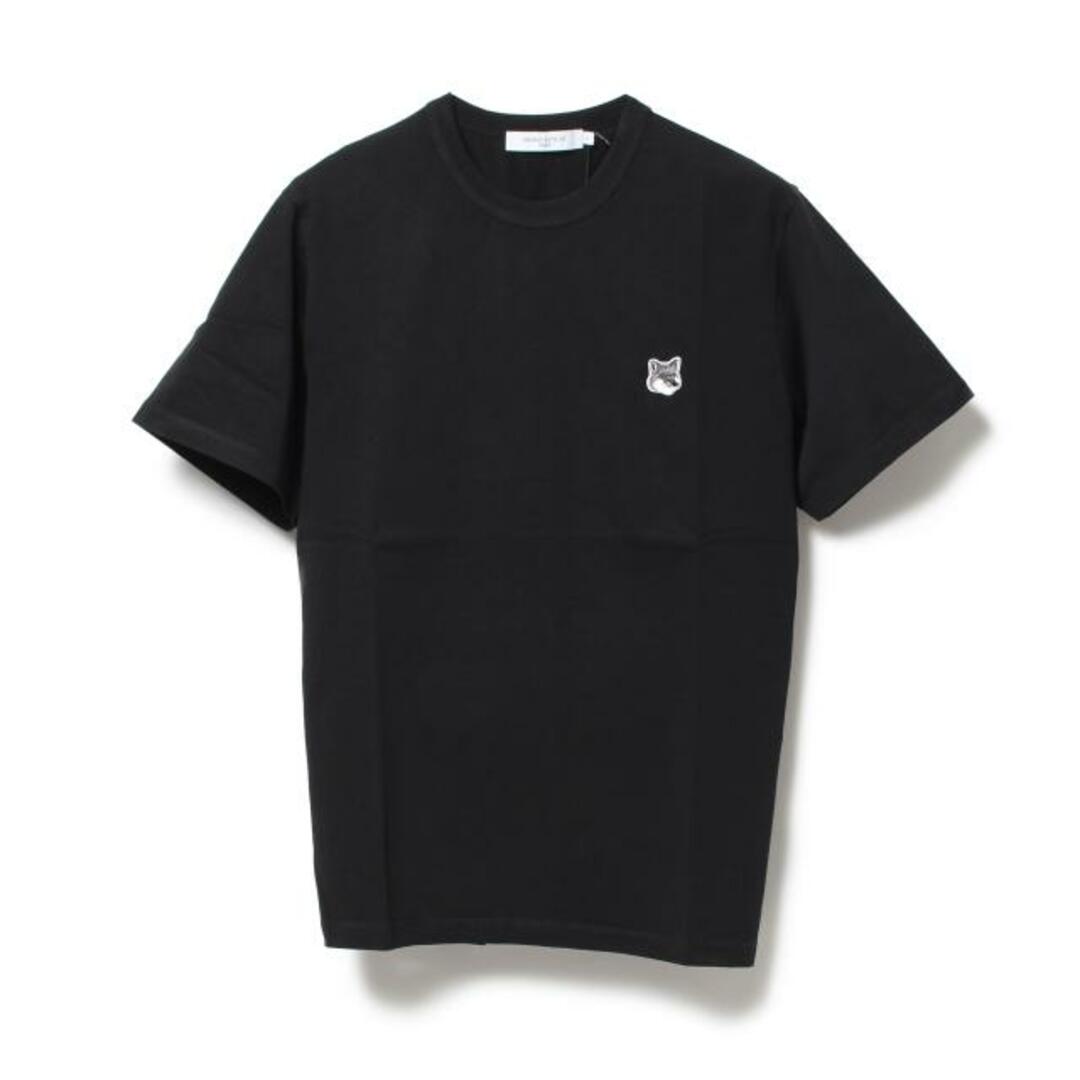 【新品未使用】 MAISON KITSUNE メゾンキツネ GREY FOX HEAD PATCH CLASSIC TEE-SHIRT Tシャツ カットソー 半袖 GM00118KJ0008 【XSサイズ/BLACK】