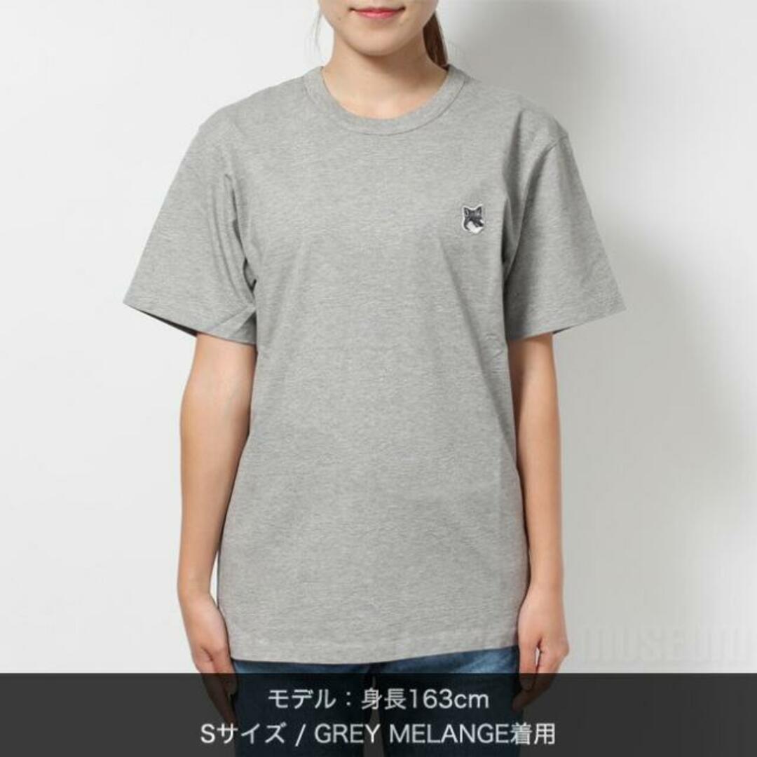 【新品未使用】 MAISON KITSUNE メゾンキツネ GREY FOX HEAD PATCH CLASSIC TEE-SHIRT Tシャツ カットソー 半袖 GM00118KJ0008 【XXS/BLACK】 1