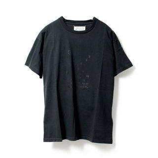 マルタンマルジェラ(Maison Martin Margiela)の【新品未使用】 Maison Margiela メゾンマルジェラ Tシャツ ナンバリングロゴ Tシャツ S51GC0522S20079 【Mサイズ/BLACK DELAVE】(Tシャツ(半袖/袖なし))