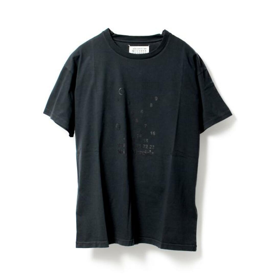 【新品未使用】 Maison Margiela メゾンマルジェラ Tシャツ ナンバリングロゴ Tシャツ S51GC0522S20079 【Sサイズ/BLACK DELAVE】カラーBLACKDELAVE