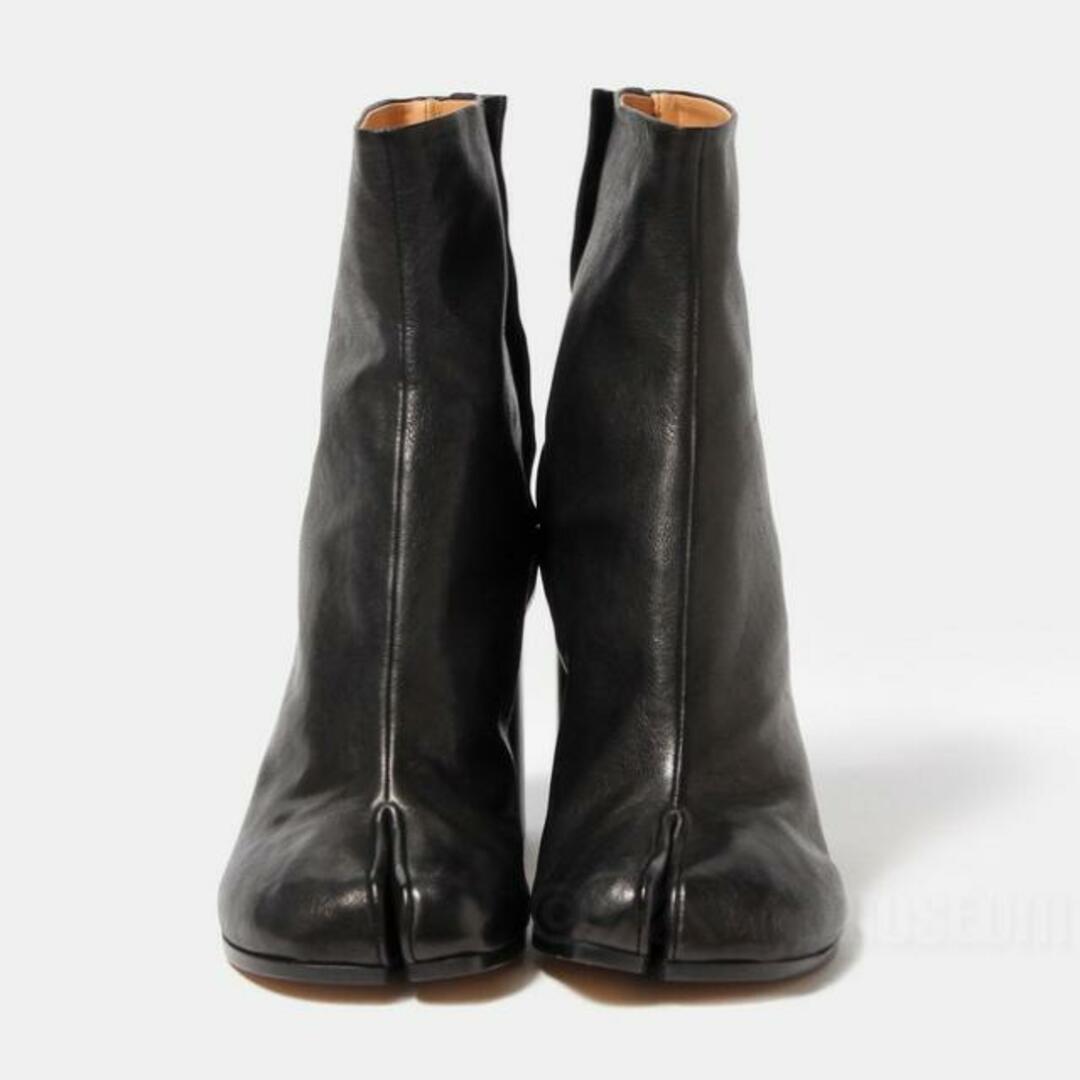 【新品未使用】 Maison Margiela メゾン マルジェラ tabi boots タビブーツ シューズ レザー S58WU0260P3753 【37.5/23.5cm/BLACK】