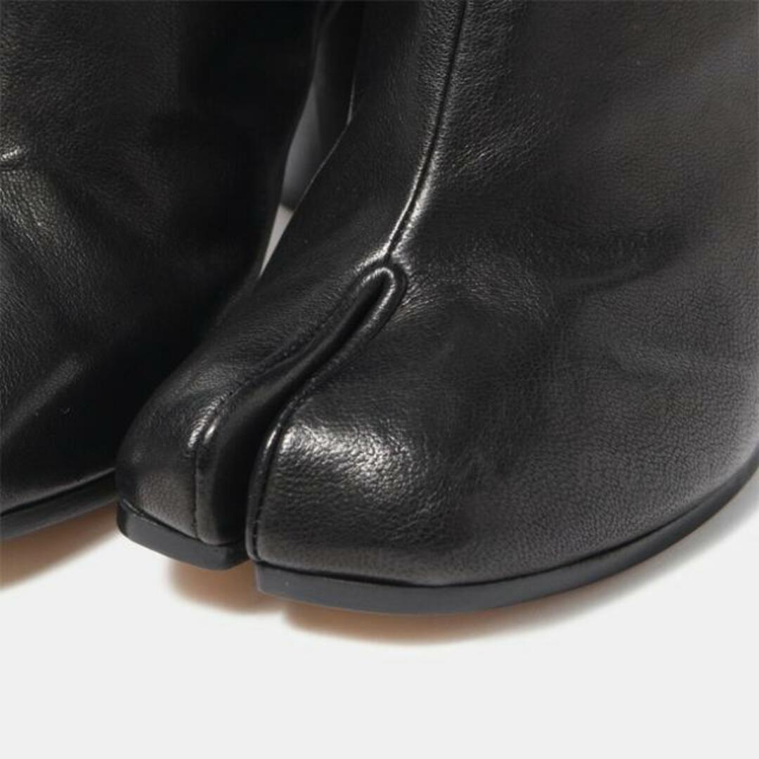 【新品未使用】 Maison Margiela メゾン マルジェラ tabi boots タビブーツ シューズ レザー S58WU0260P3753 【37.5/23.5cm/BLACK】