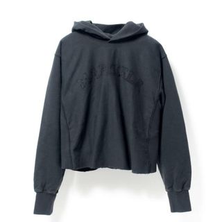 マルタンマルジェラ(Maison Martin Margiela)の【新品未使用】 Maison Margiela メゾン マルジェラ フーディー パーカー ロゴ コットン フリース S51GU0124S25520 【Mサイズ/BLACK DELAV】(パーカー)